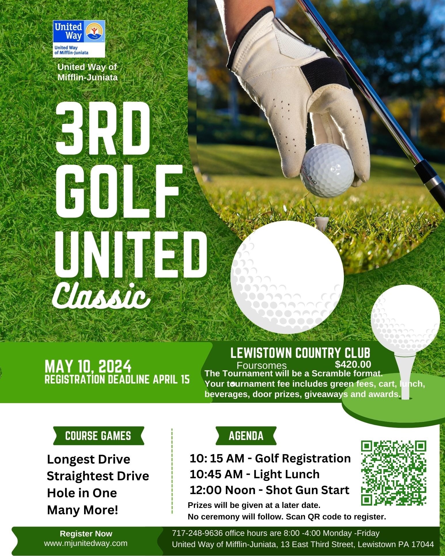 United Way golf tourney LCC 5.10.2024